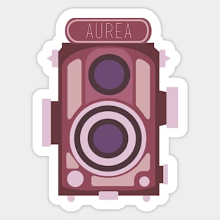 Vintage Camera Sticker